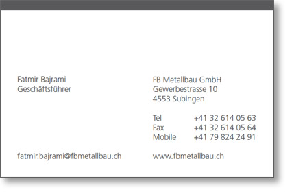fb metallbau gmbh